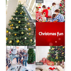 Jingle Jollys Christmas Tree 2.4M Xmas Trees Decorations Green 1500