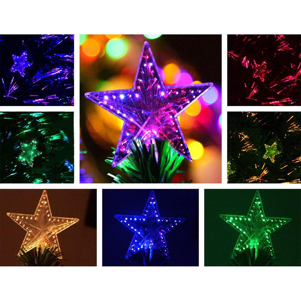 Jingle Jollys Christmas Tree 1.5M LED Xmas trees with Lights Multi