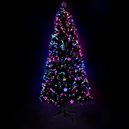Jingle Jollys Christmas Tree 1.8M LED Xmas trees with Lights Multi