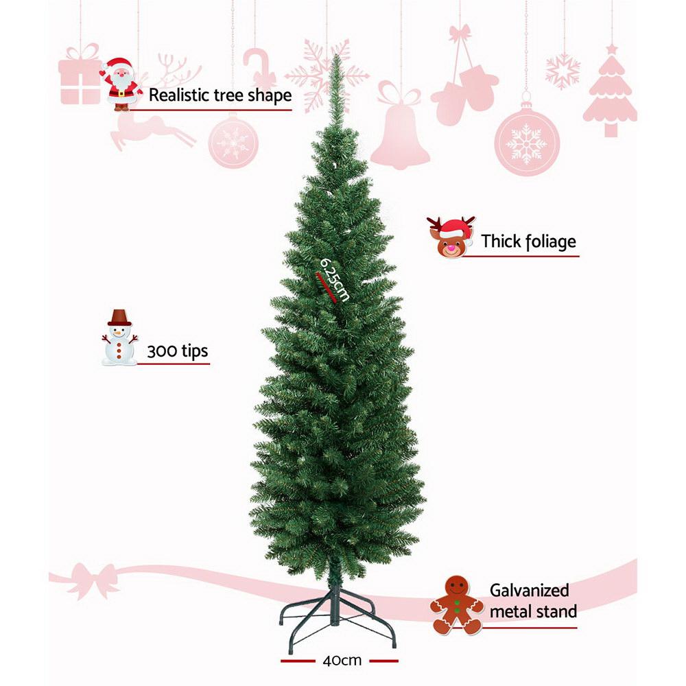 Jingle Jollys Christmas Tree 1.8M Xmas Trees Green Decorations 300 Secondary image