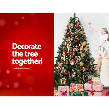 Jingle Jollys Christmas Tree 1.8M Xmas Trees Green Decorations 800