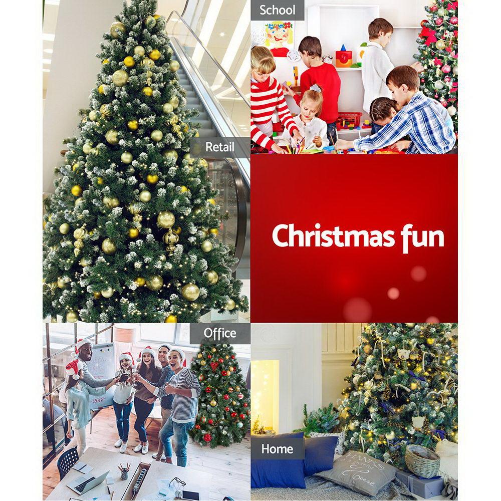 Jingle Jollys 2.4M 8FT Christmas Tree Xmas Home Decoration 1400 Tips