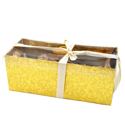Ambrose Gold Plated Crystal Embellished Ceramic Vase (8.5 In. x 7.5