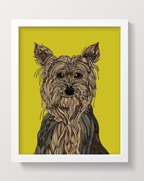 Yorkshire Terrier Art Print