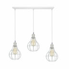 Modern Loft Vintage Industrial Retro Wire Cage Shade Pendant