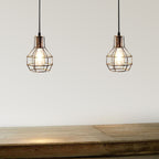 Retro Industrial 2 Way Indoor Ceiling Pendant Chandelier Hanging Light
