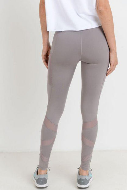 Highwaist Ziggy Zag Pocket Full Leggings