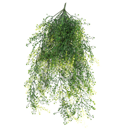 Artificial Hanging Plant (Mixed Green String of Pearls) UV Resistant