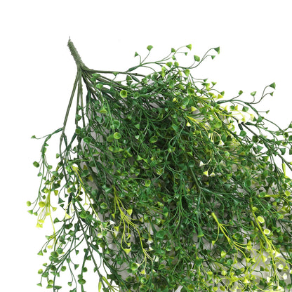 Artificial Hanging Plant (Mixed Green String of Pearls) UV Resistant