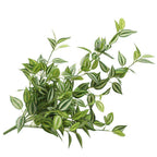 Artificial Hanging Plant - Mixed Philodendron Bush - 80cm