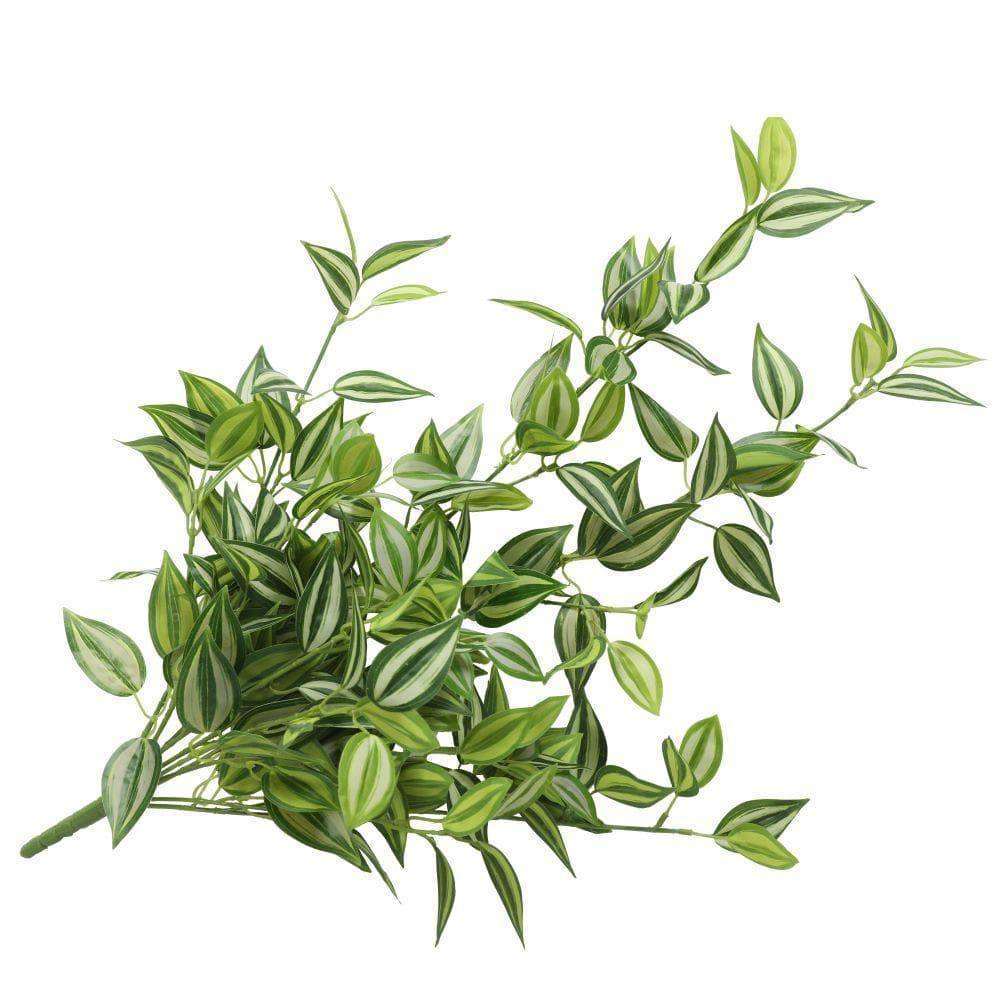 Artificial Hanging Plant - Mixed Philodendron Bush - 80cm