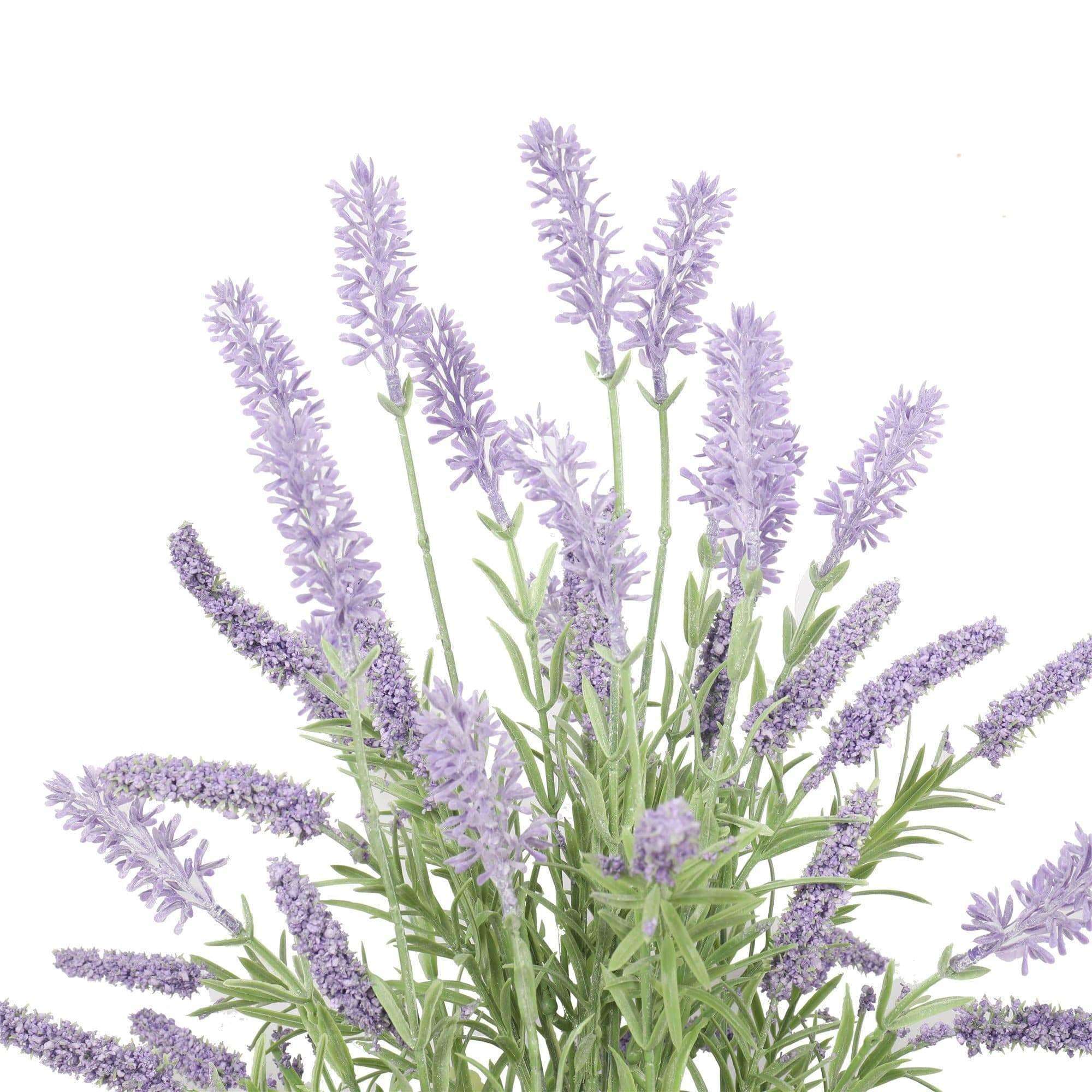 Artificial Lavender Plant in a Pot 40cm Secondary image
