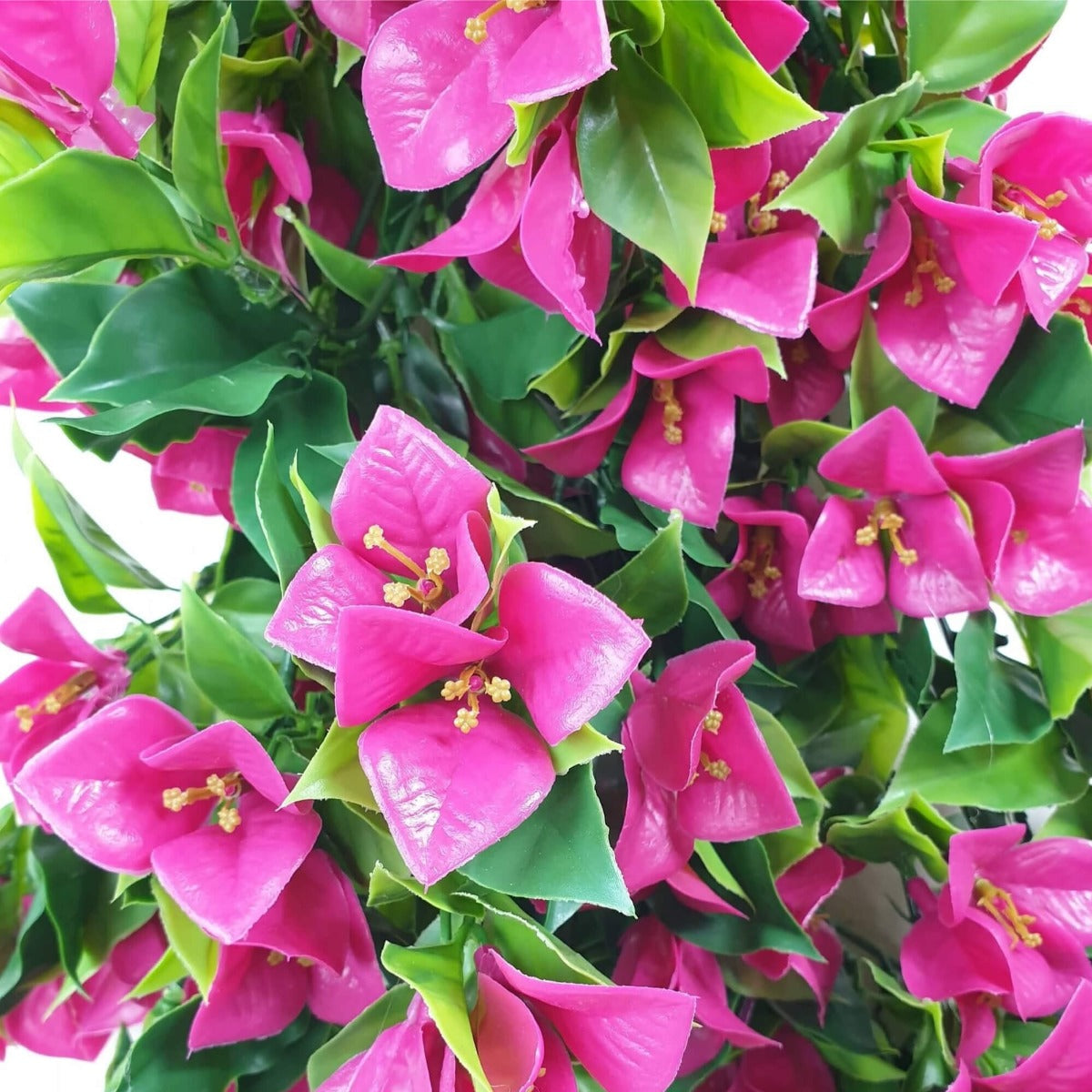 Hanging Artificial Bougainvillea Plant (Pink / Lilac) UV Resistant Secondary image