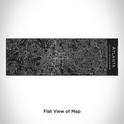Atlanta - Georgia Map Insulated Cup in Matte Black