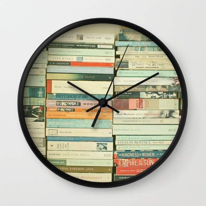 Bookworm Wall clock Main image
