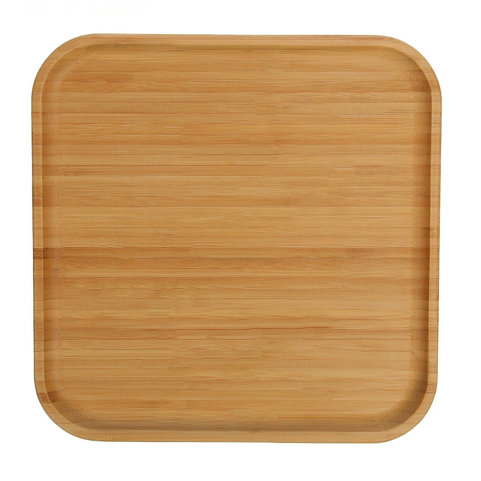 Bamboo Square Platter 12" inch X 12" inch | For Appetizers / Barbecue Secondary image