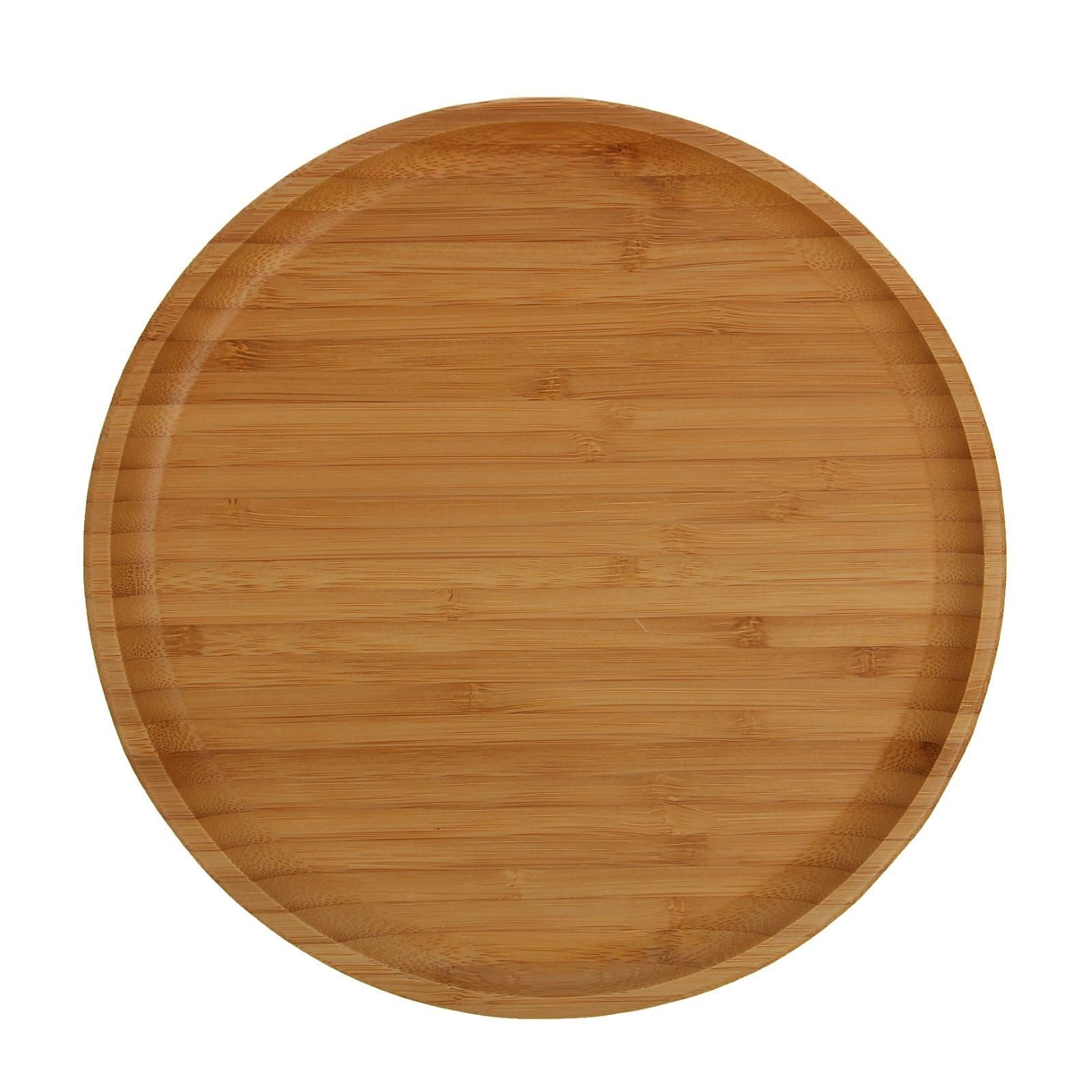 Bamboo Round Plate 10" inch |For pizza / Barbecue / Steak Secondary image