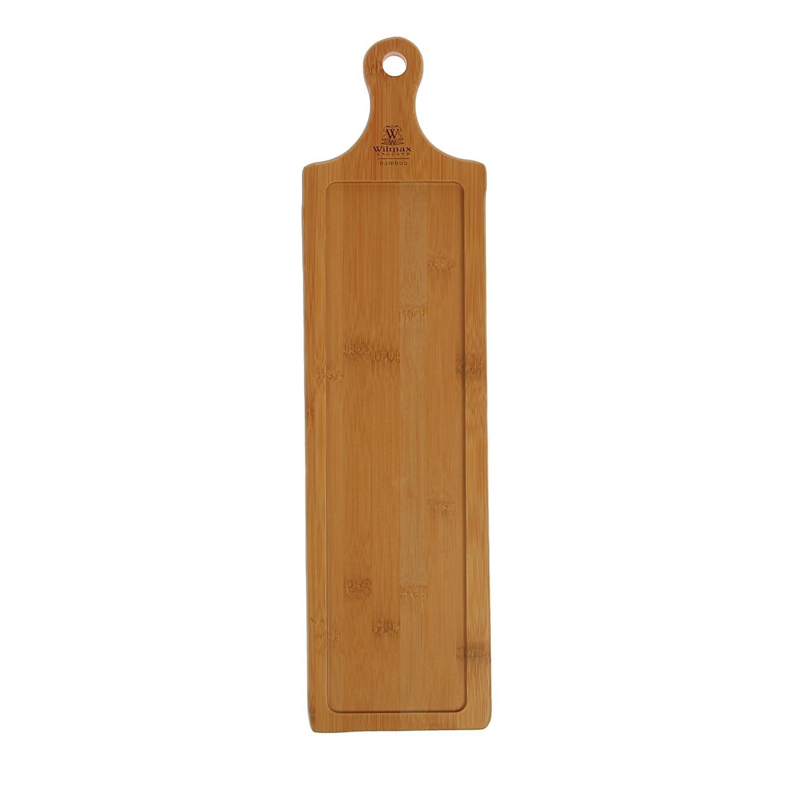 Bamboo Tray 18" inch X 4.75" inch | For Appetizers / Barbecue / Burger Secondary image