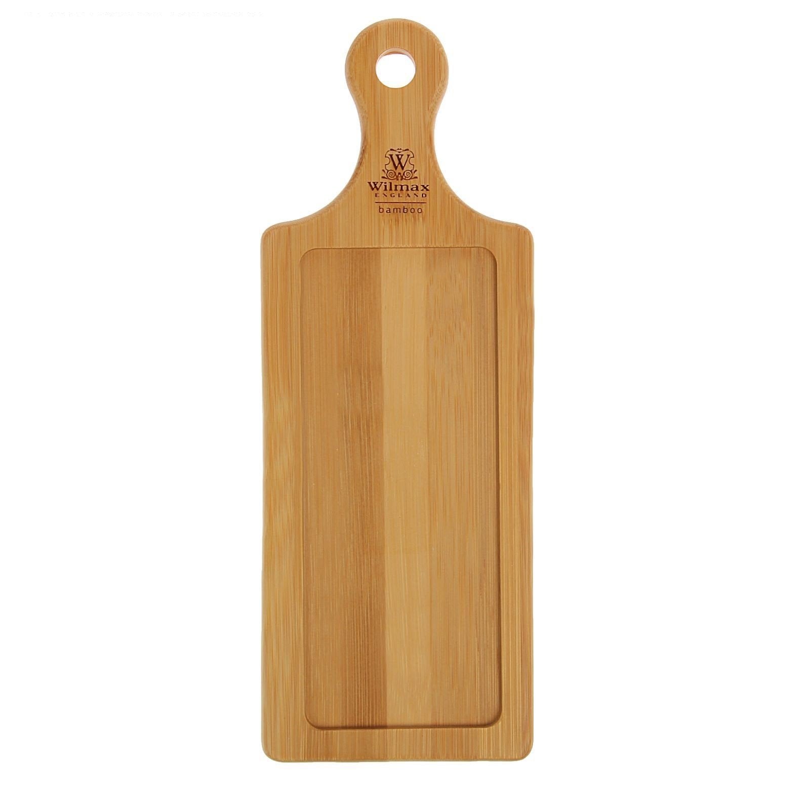 Bamboo Tray 11.75" inch X 4.5" inch | For Appetizers / Barbecue / Secondary image