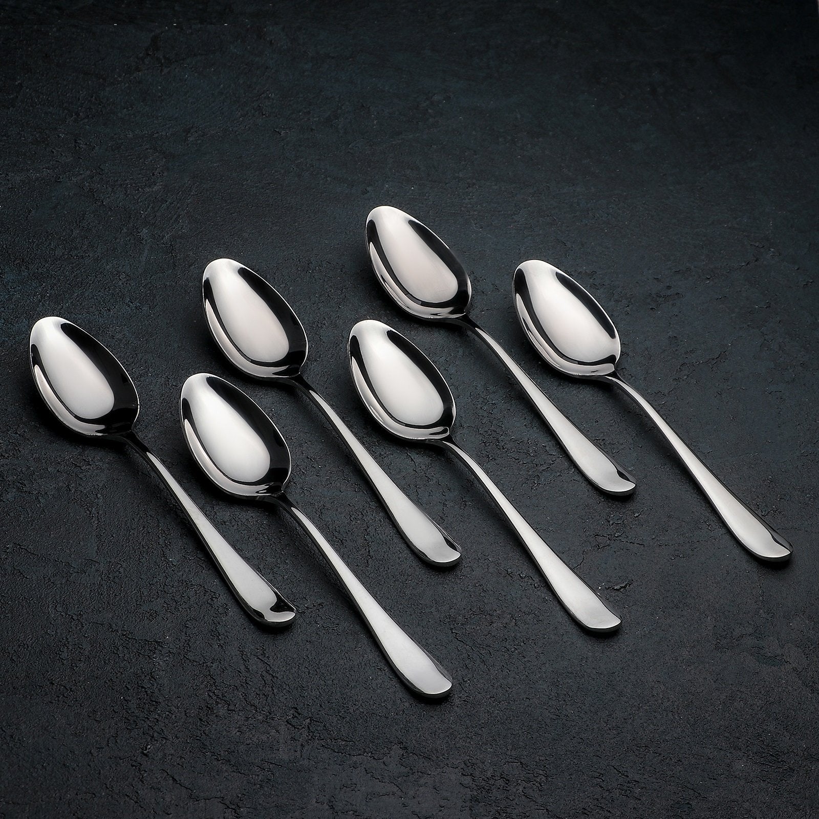 Dinner Spoon 8" inch | Set Of 6 In Colour Box Main image