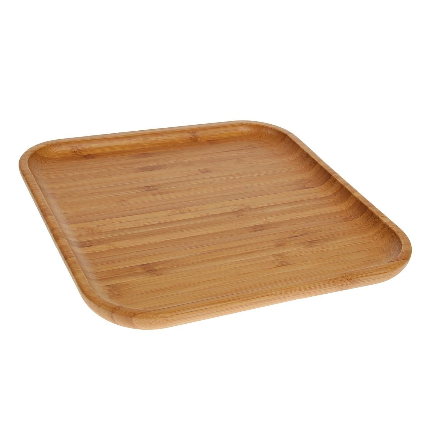 Bamboo Square Plate 11" inch X 11" inch |For Appetizers / Barbecue /