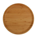 Fine Porcealim Fruit Vase With A10 Inch Bamboo Tray