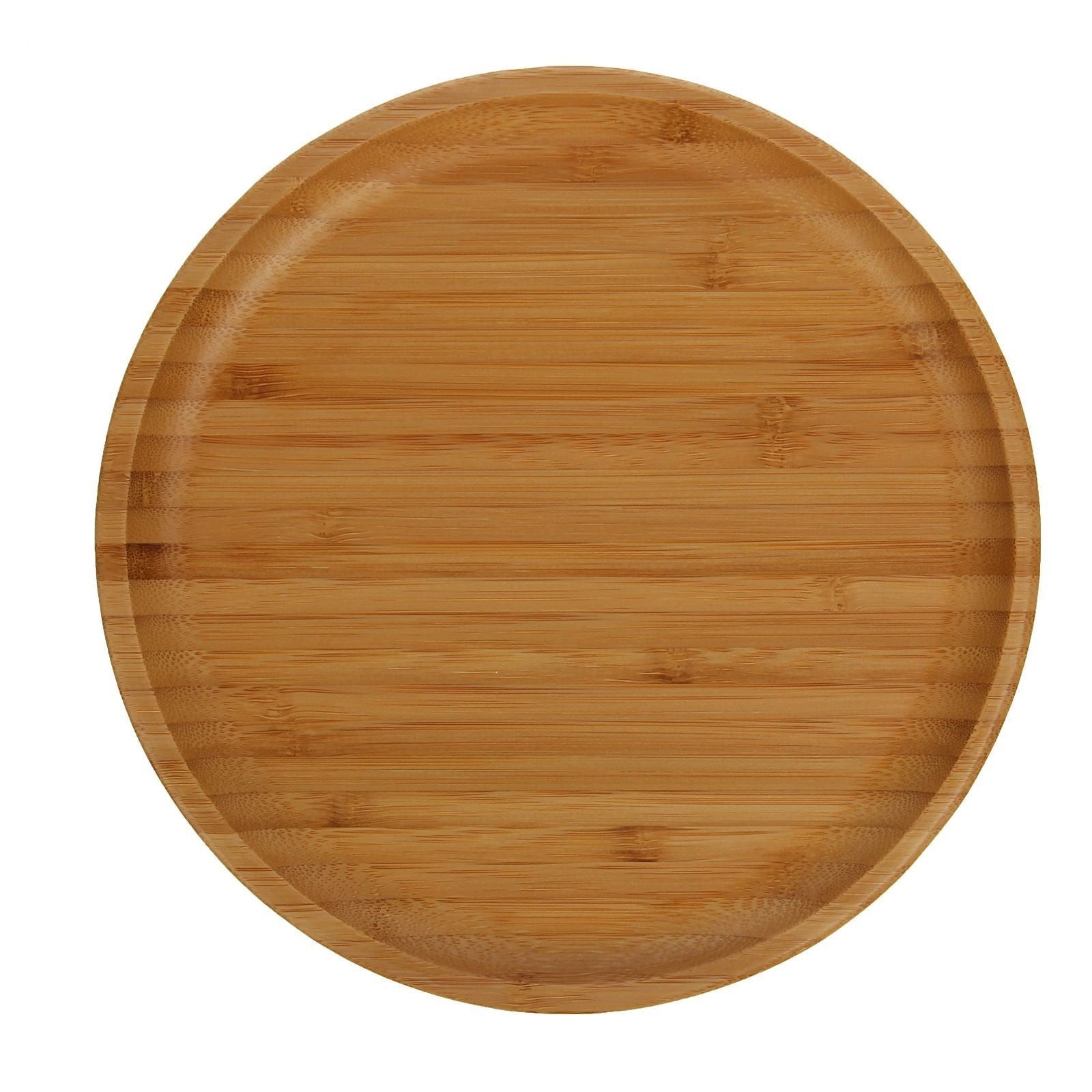 Bamboo Round Plate 9" inch |For Appetizers / Barbecue / Steak Secondary image