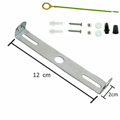120mm Ceiling Rose Bracket Strap Brace Plate With Accessories~2395