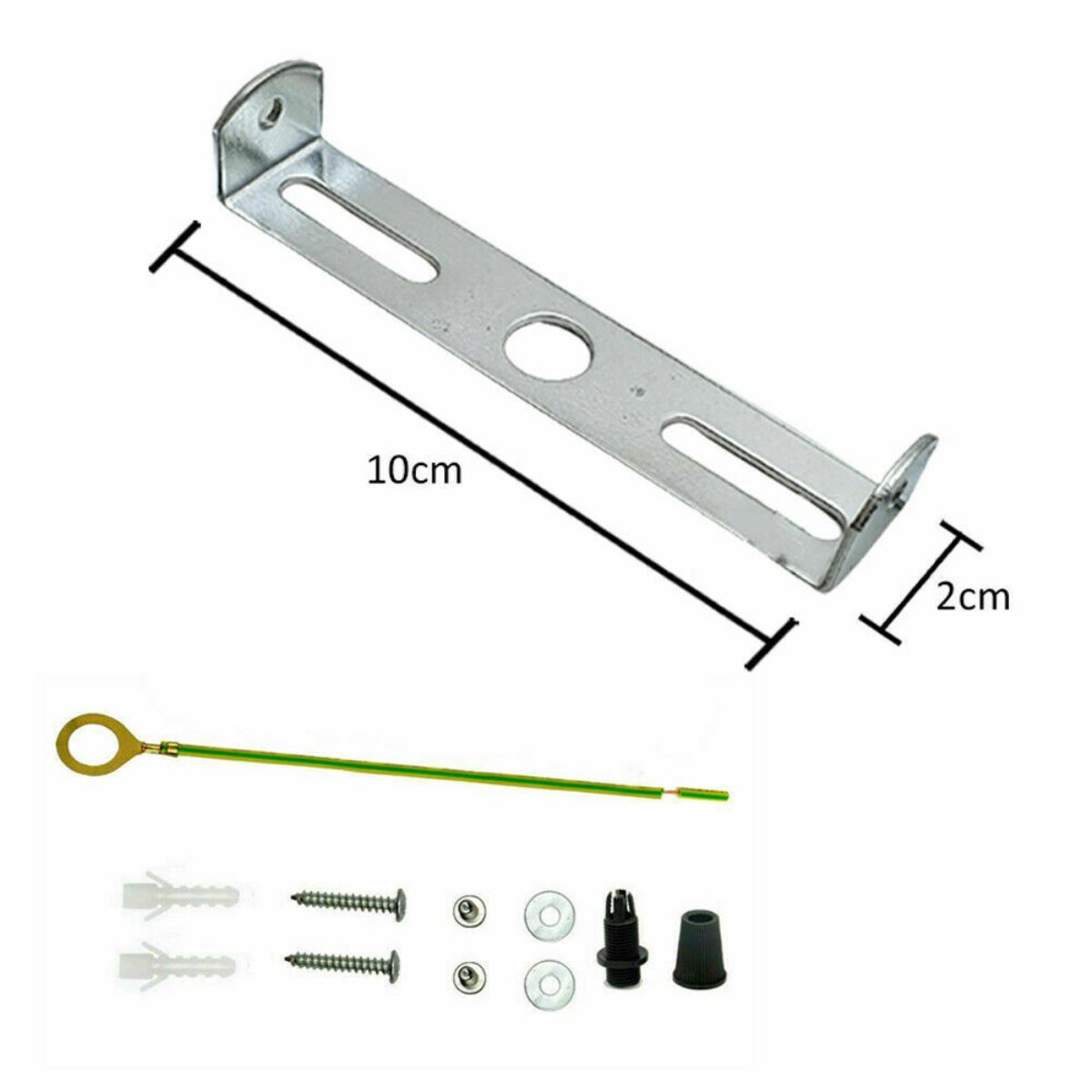 100mm Ceiling Rose Light Fixing Plate with Accessories~2391