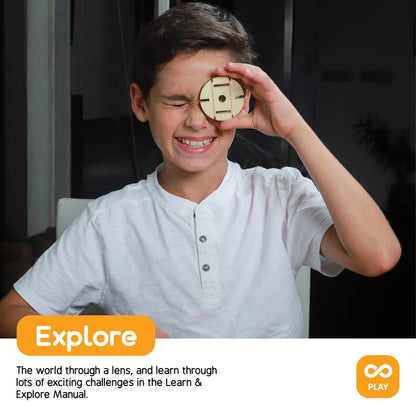 Skillmatics Buildables Compound Microscope - Kids Build This to Learn