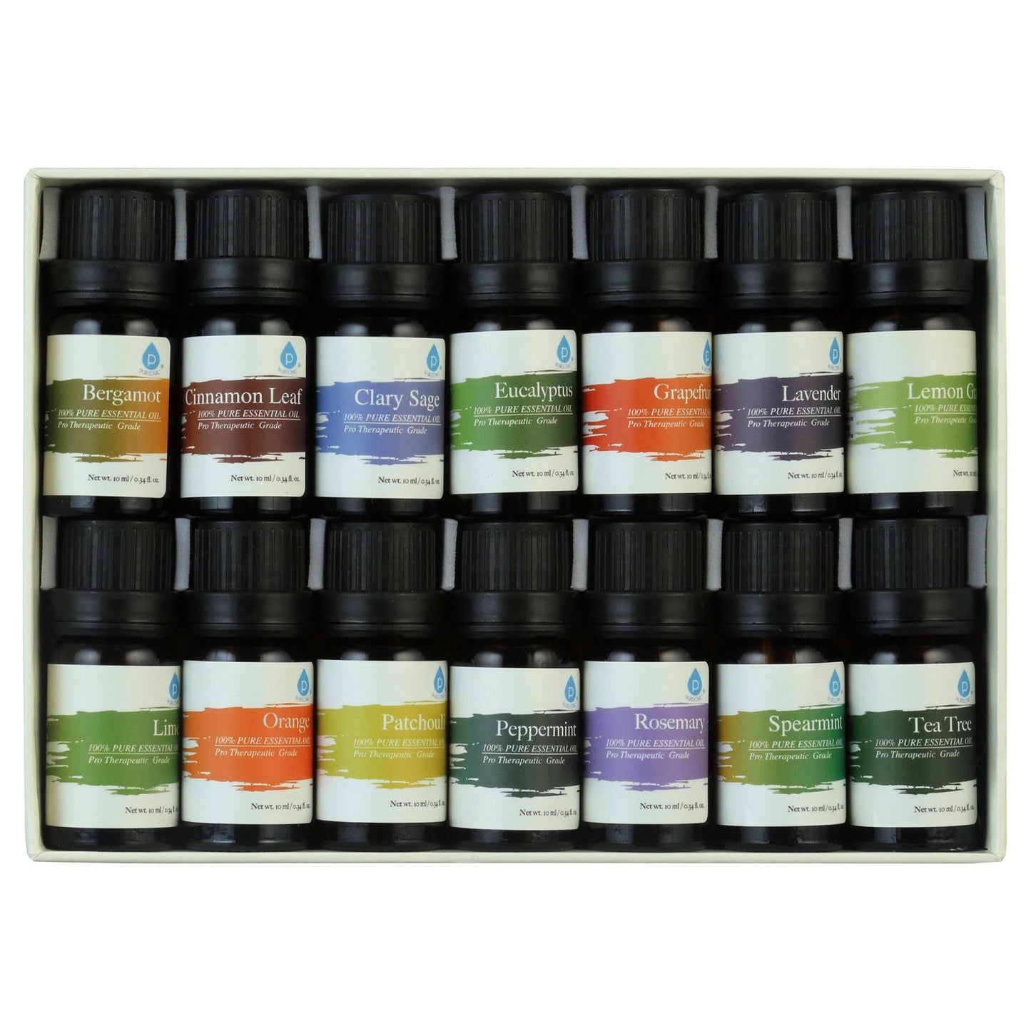 14 pack of 100% Pure Essential Aromatherapy Oils