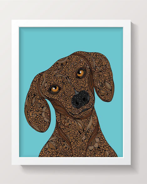 Dachshund Art Print