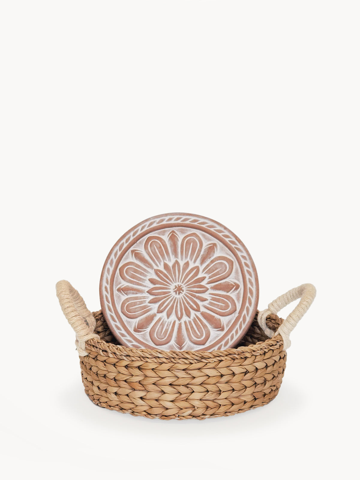 Bread Warmer & Basket - Vintage Flower Main image