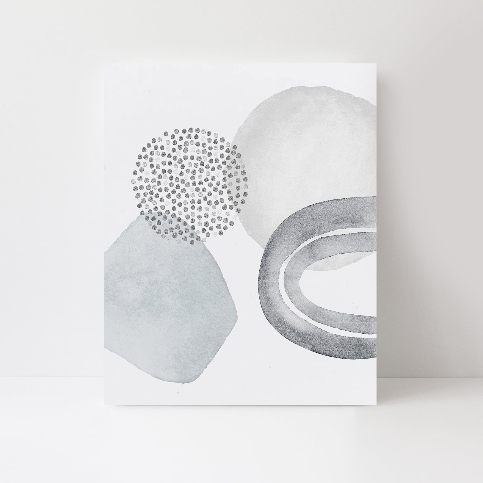 Abstract Modern Watercolor Print Secondary image