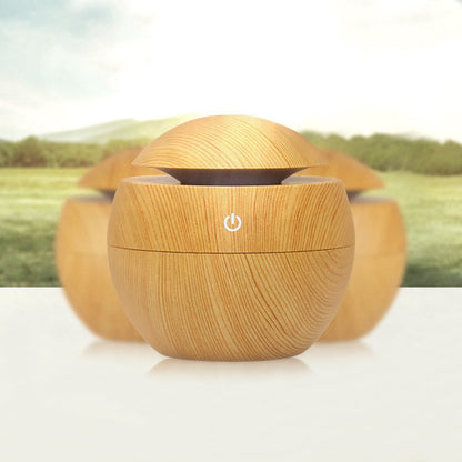 Wood Grain Desktop Humidifier