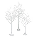 4FT Snowflake Christmas Tree with 48 LED Lamp