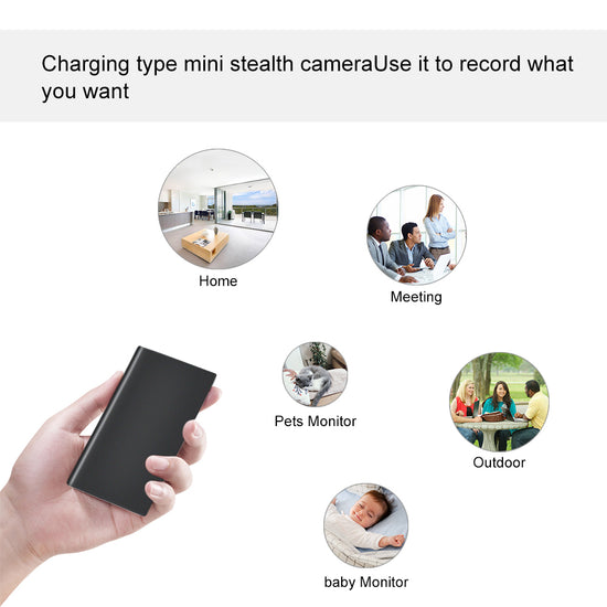 Power Bank Camera 1080P HD Infrared Night Vision Recorder