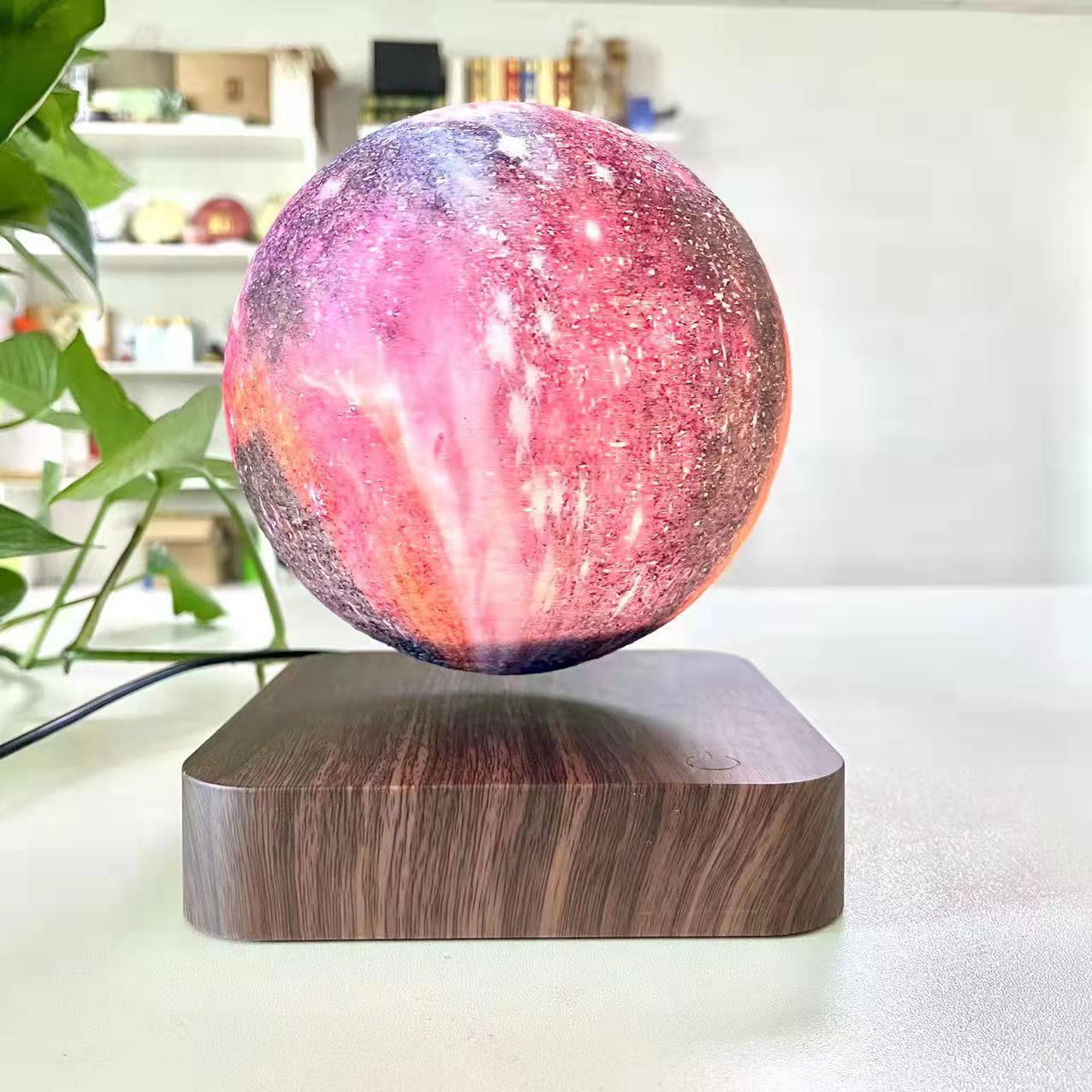 3D Print Moon Lamp Touch Magnetic Levitation Moon Lamp Night Lamp Secondary image