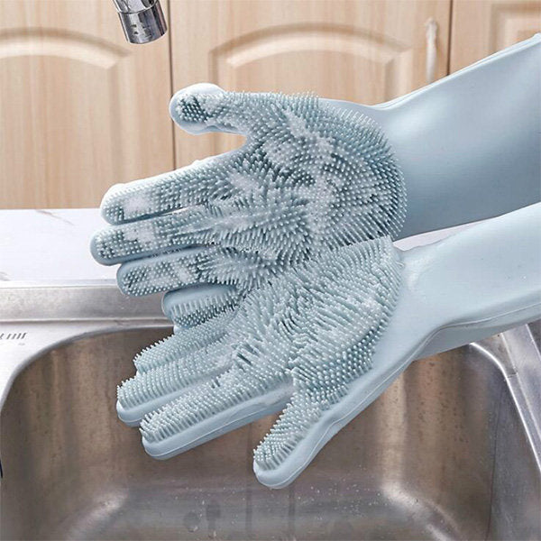 Silicone Kitchen Cleaning Gloves