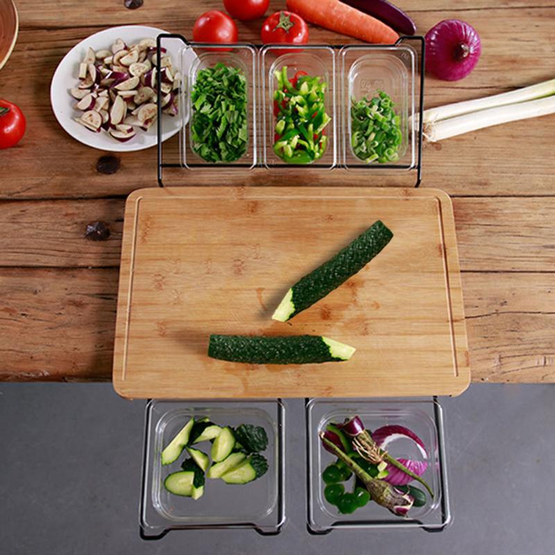 Extensible Bamboo Cutting Board Set Eco-friendly Main image