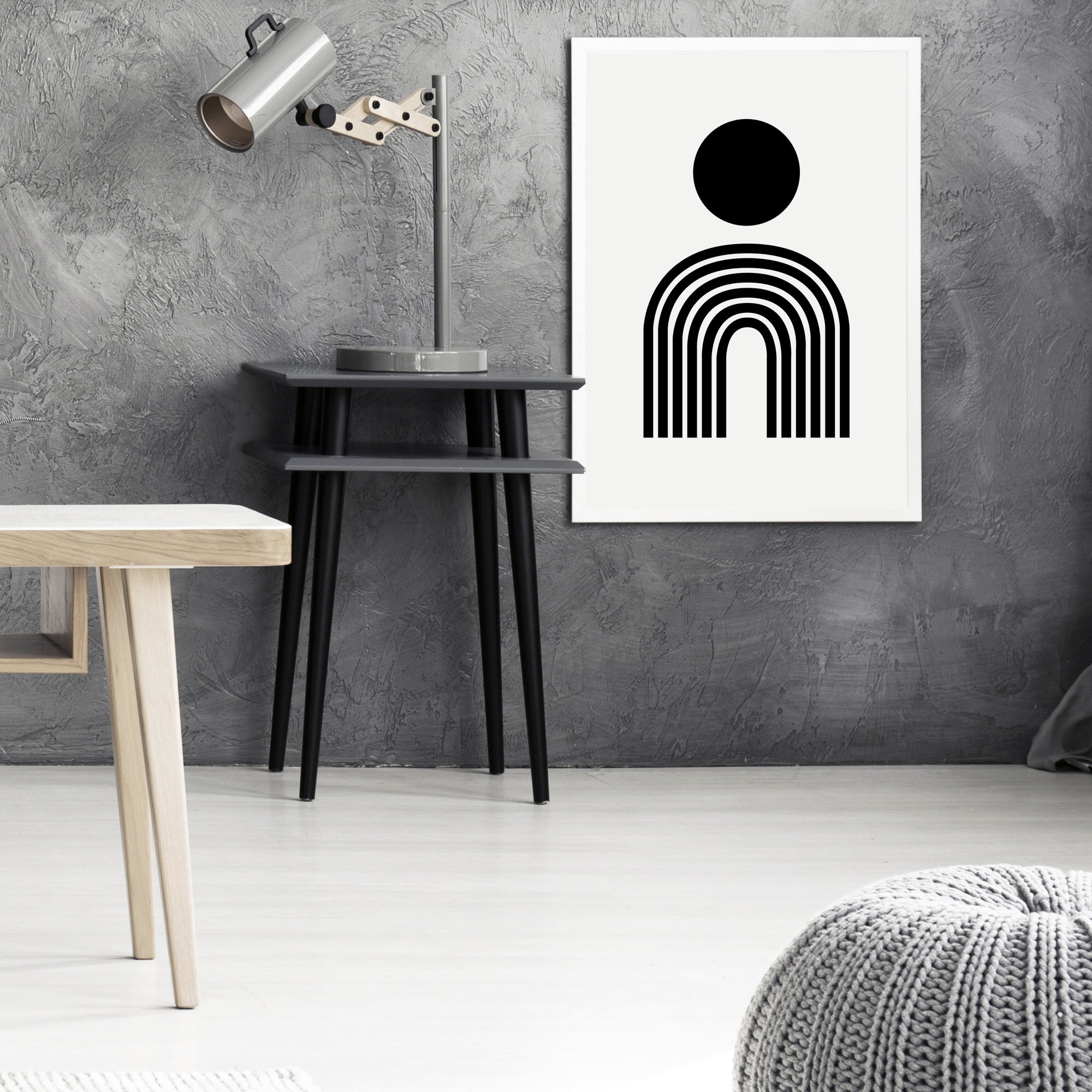 Arches Geometric Art Print Secondary image