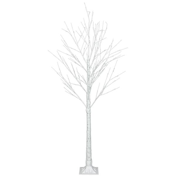 4FT Snowflake Christmas Tree with 48 LED Lamp Secondary image