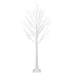 4FT Snowflake Christmas Tree with 48 LED Lamp
