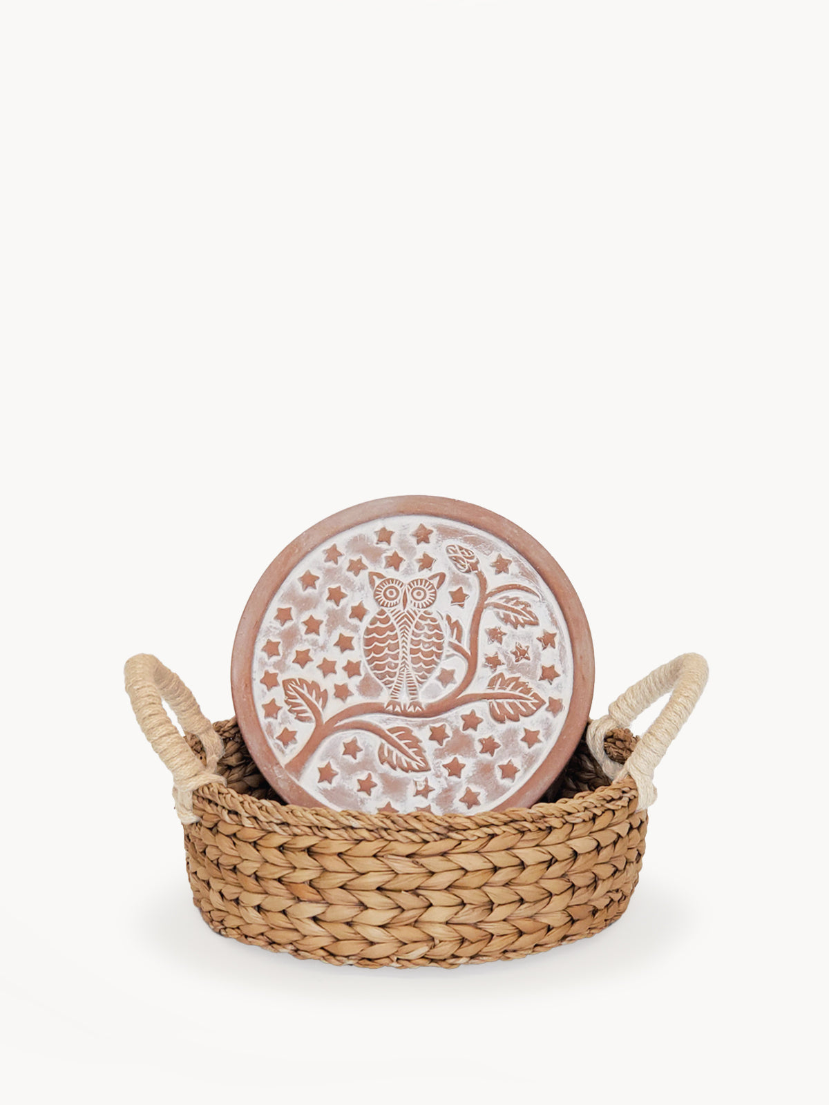 Bread Warmer & Basket - Owl Round Main image