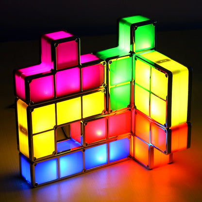 Tetris LED Desk Lamp Light