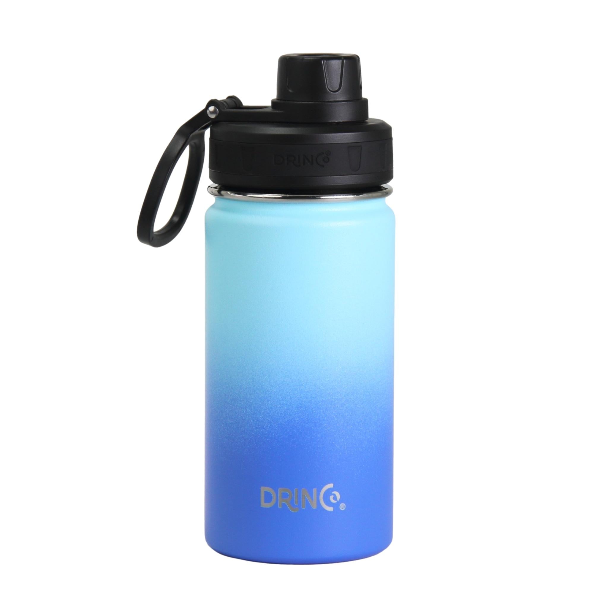 DRINCO® 14oz Stainless Steel Sport Water Bottle - Morning Sky Blue Main image
