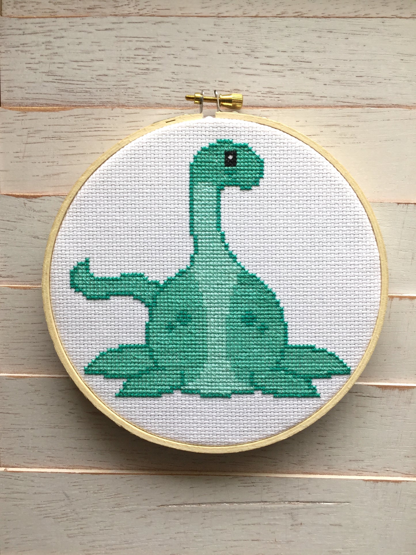 Locness Monster Counted Cross Stitch DIY KIT Intermediate