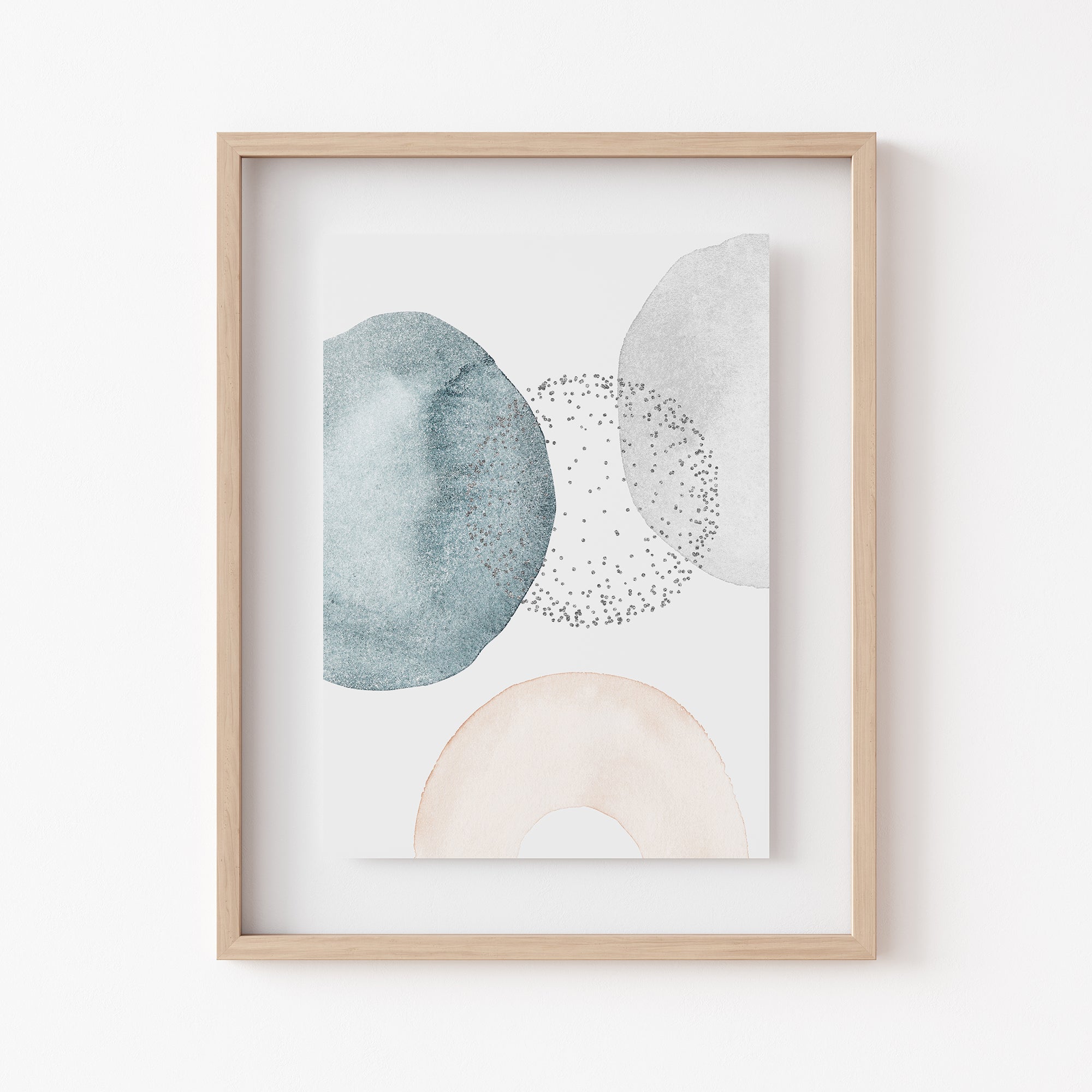 Abstract watercolor Art Print Main image