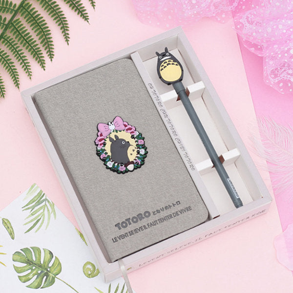 Totoro Notebook Pen Set