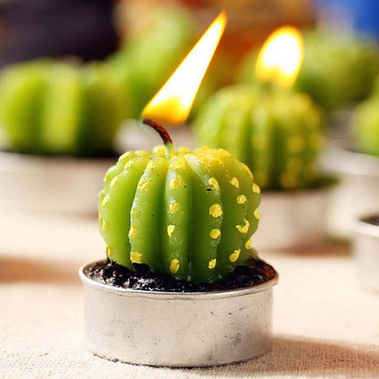 Cactus Candle 6PCS Set